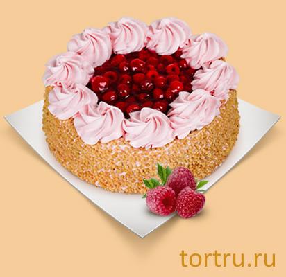 Торт "Малина со сливками", Шереметьевские торты, Москва