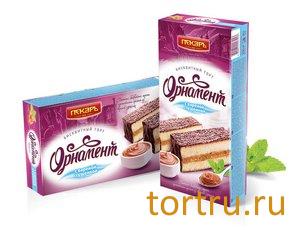 Торт "Орнамент" с вареной сгущенкой, Пекарь