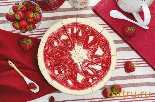Чизкейк "New-York с клубникой", Cheeseberry Чизкейк "New-York с клубникой", Cheeseberry