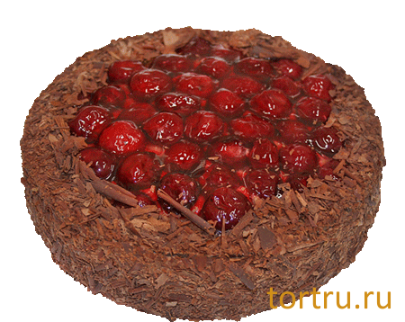 Торт "Шоколадно-вишневый", кондитерское производство Метрополь, Санкт-Петербург