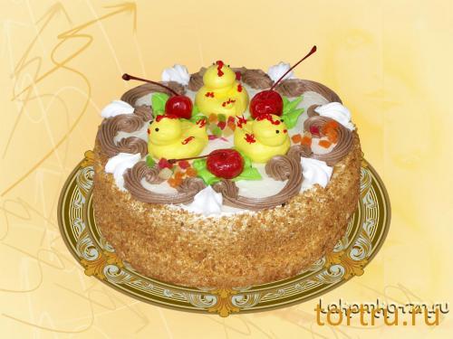 Торт "Детский", кондитерский цех Лакомка, Рязань