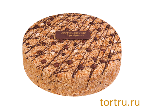 Торт "Ореховое чудо", кондитерская фабрика Метрополис