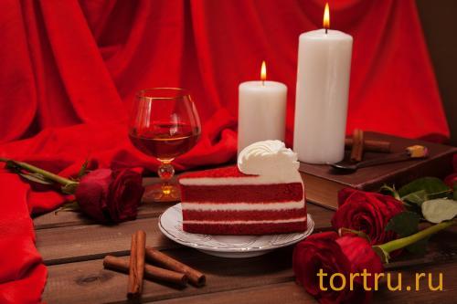 Торт "Красный бархат", Cheeseberry Торт "Красный бархат", Cheeseberry