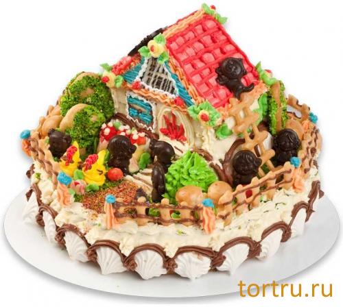 Торт "Детский (с домиком)", комбинат Добрынинский, Москва