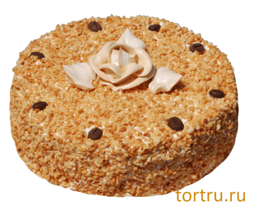 Торт "Кофейно-ореховый", кондитерская фабрика Метрополис