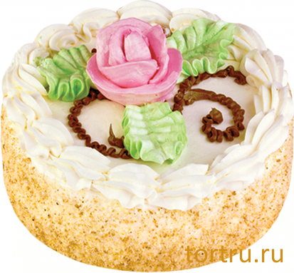 Торт "Бисквитно-кремовый", кондитерская фабрика Метрополис