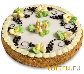 Торт "Черносмородиновый", Венский Цех фабрики Большевик, Москва Торт "Черносмородиновый", Венский Цех фабрики Большевик, Москва
