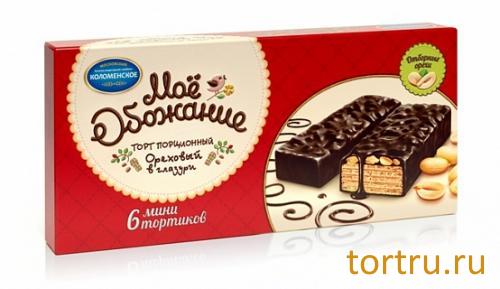 Торт вафельный "Мое Обожание ореховый в глазури", Коломенское