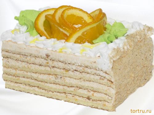 Торт "Апельсин", Кондитерский цех Каньон, Белгород