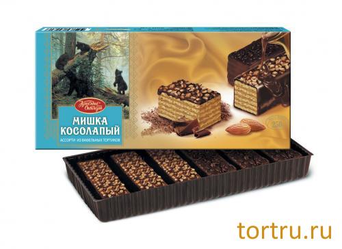 Торт вафельный "Мишка Косолапый", Красный Октябрь