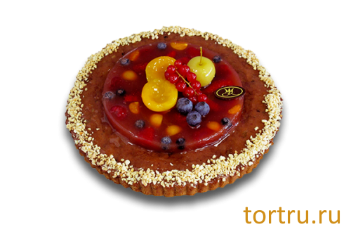 Торт "Постный флеш Фруктовый", кондитерская Крем Роял, Москва