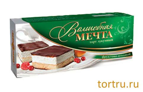 Торт "Фруктовая фантазия с абрикосовой прослойкой", Хлебозавод №28, Зеленоград