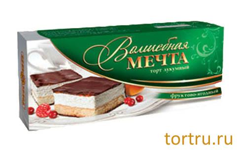 Торт "Фруктовая фантазия с лимонной прослойкой", Хлебозавод №28, Зеленоград