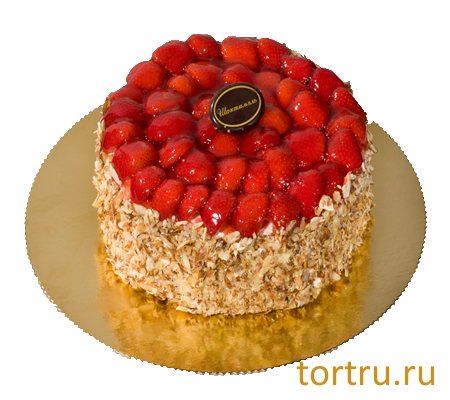 Торт "Наполеон с клубникой", французская кондитерская Шантимэль, Москва