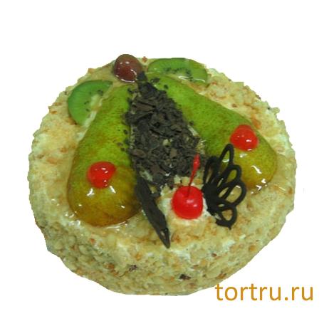 Торт "Грушевый", ТВА, кондитерская фабрика, Москва