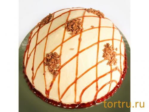 Торт "Искушение с варёным сгущёным молоком", кондитерский дом Богатырь, Боровск