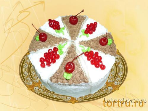 Торт "Йогуртовый (порционный)", кондитерский цех Лакомка, Рязань