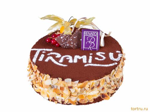 Торт "Тирамису мини", Кондитерский дом Renardi, Москва