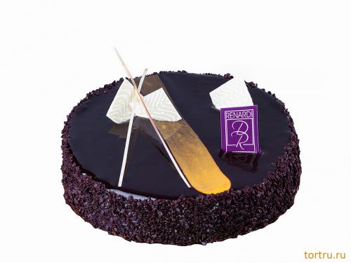 Торт "Два шоколада лайт", Кондитерский дом Renardi, Москва