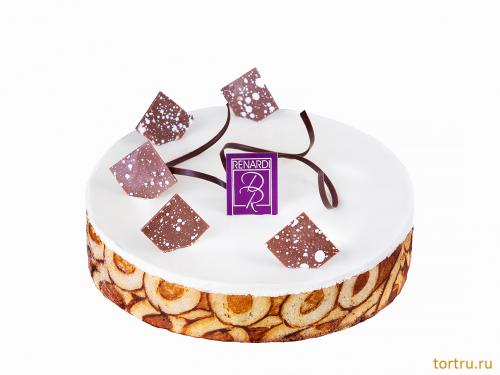 Торт "Три шоколада сырный лайт мини", Кондитерский дом Renardi, Москва