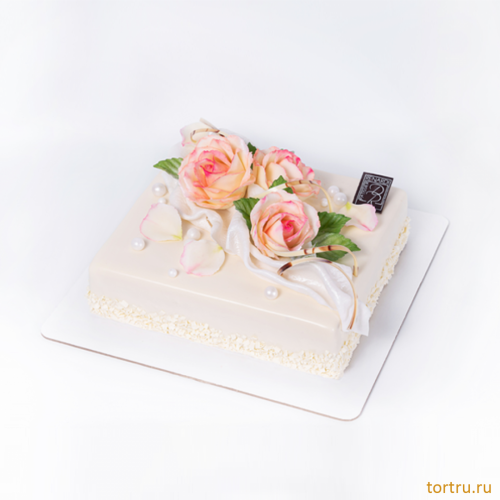 Торт "Праздничные розы", Кондитерский дом Renardi, Москва