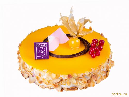 Торт "Йогуртовый с маракуйя лайт", Кондитерский дом Renardi, Москва