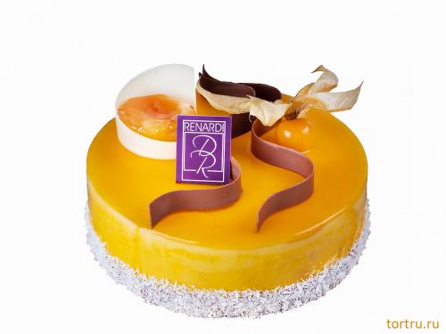 Торт "Йогуртовый с маракуйя мини", Кондитерский дом Renardi, Москва