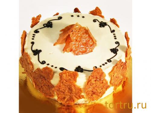 Торт "Карамельный", кондитерский дом Богатырь, Боровск