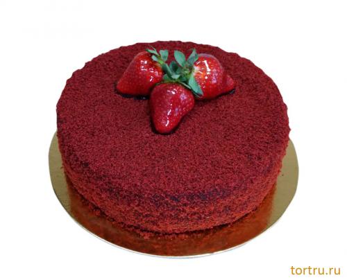 Торт "Красный бархат", кондитерская DolceVita, Дмитров