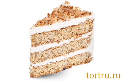 Торт "Кефирный с мюсли", кондитерская Крем Роял, Москва