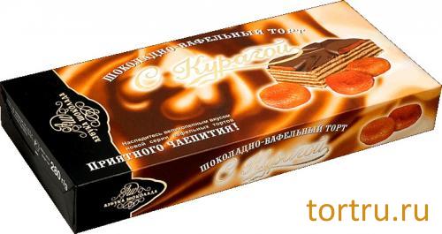 Торт Шоколадно-Вафельный "С курагой", кондитерская фабрика Азбука Шоколада, Москва Торт Шоколадно-Вафельный "С курагой", кондитерская фабрика Азбука Шоколада, Москва