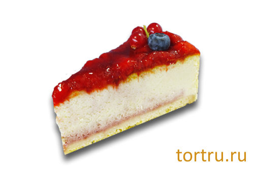 Торт "Чиз-кейк Калифорния с клубникой", кондитерская Крем Роял, Москва Торт "Чиз-кейк Калифорния с клубникой", кондитерская Крем Роял, Москва
