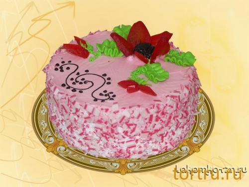 Торт "Лотос", кондитерский цех Лакомка, Рязань