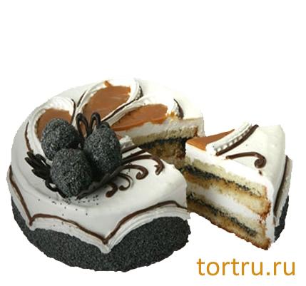 Торт "Маковый", ТВА, кондитерская фабрика, Москва
