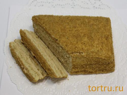 Торт "Медовый по-домашнему с вареной сгущенкой", Казанский хлебозавод №3 Торт "Медовый по-домашнему с вареной сгущенкой", Казанский хлебозавод №3