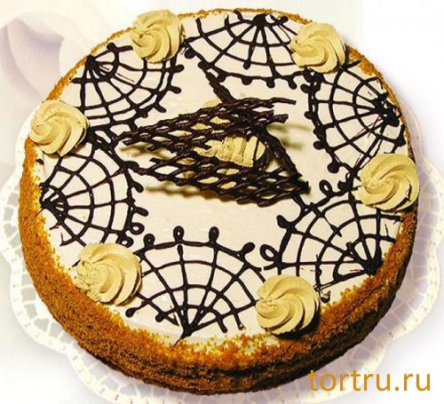 Торт "Медовый по-домашнему с вареной сгущенкой", Казанский хлебозавод №3 Торт "Медовый по-домашнему с вареной сгущенкой", Казанский хлебозавод №3