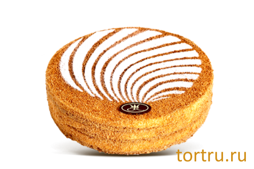 Торт "Медовик сметанный", кондитерская Крем Роял, Москва