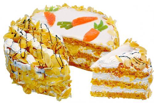 Торт "Постный с морковью и ананасами", У Палыча