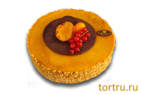 Торт "постный Морковный с маракуйя", кондитерская Крем Роял, Москва