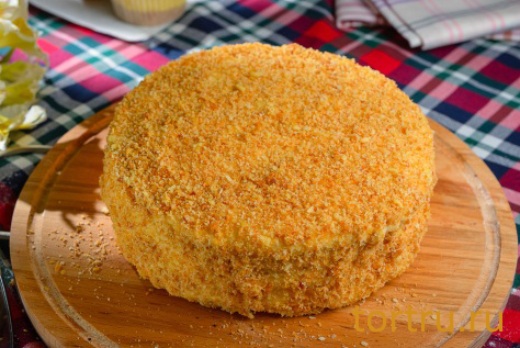 Торт "Наполеон домашний", кондитерская Ваниль Торт "Наполеон домашний", кондитерская Ваниль