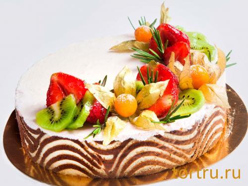 Торт "Онтроме Клубника", Онтроме, кафе-кондитерская, Санкт-Петербург