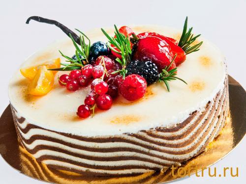 Торт "Онтроме Вкус Ванили", Онтроме, кафе-кондитерская, Санкт-Петербург