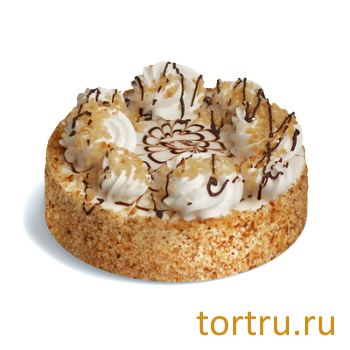 Торт "Ореховое лакомство", кондитерская фабрика Сластёна, Чебоксары
