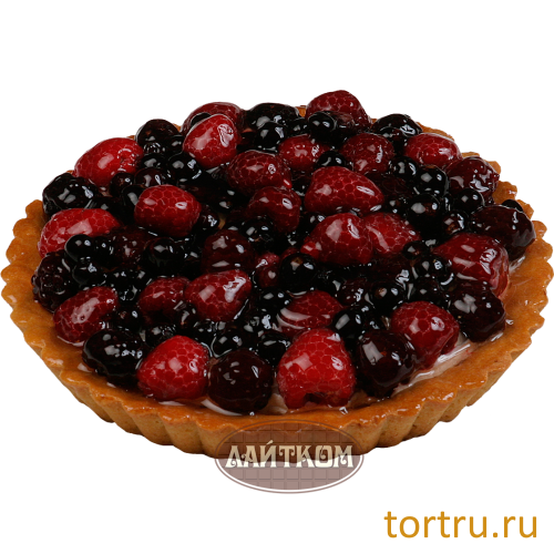 Торт "Корзина с ягодами", Лайтком, кондитерская, Москва