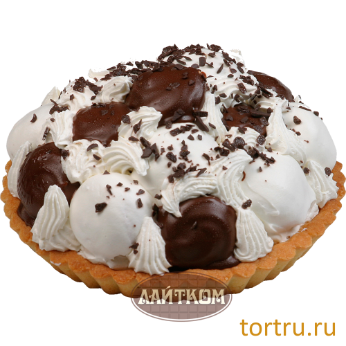 Торт "Корзина с профитролями", Лайтком, кондитерская, Москва