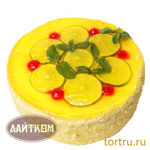 Торт "Лимонник", Лайтком, Tort Market, кондитерская, Москва