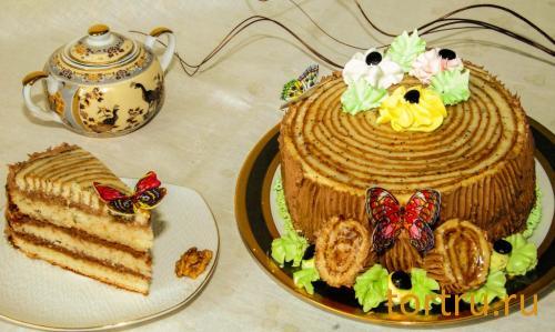 Торт "Пенечек", На блюдечке, Зеленоград