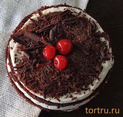 Торт "Пьяная вишня", кондитерская Ваниль