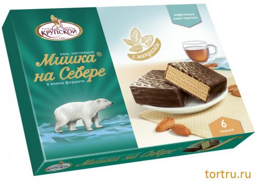 Торт вафельный "Мишка на Севере", Фабрика имени Крупской