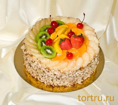 Торт "Фруктовая фантазия", французская кондитерская Шантимэль, Москва